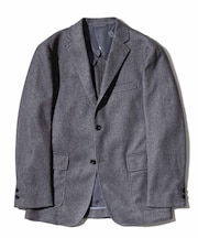 ライトウエイトジャケット＜ジャージーホームスパン＞＜アーバンナチュラル＞＜セットアップ＞