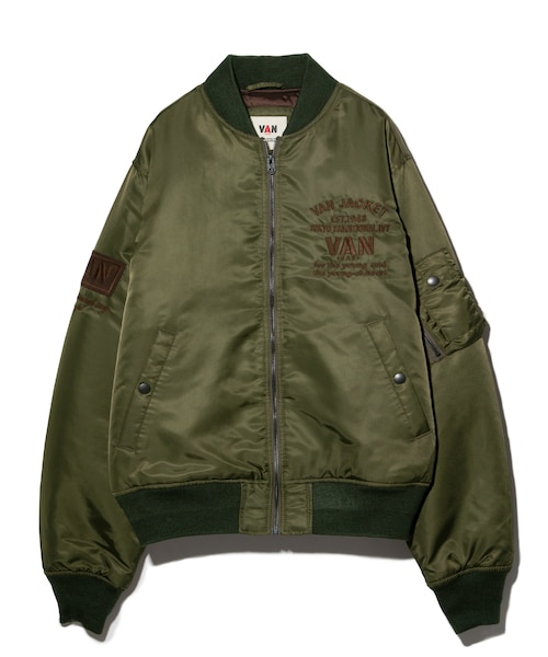 バックロゴ刺繍スウィングトップ＜秋冬＞｜ヴァンの通販｜&mall