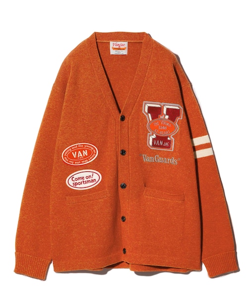 VAN レタードカーディガン VANJAC 美品 レタードカーディガン｜ヴァンの通販｜&mall（アンドモール