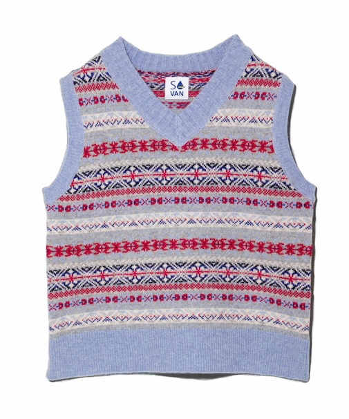 フェアアイルニットベスト ＜VAN×Shower CLUB＞ ＜ウィメンズ＞