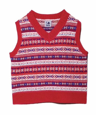 フェアアイルニットベスト ＜VAN×Shower CLUB＞ ＜ウィメンズ＞