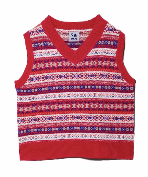 フェアアイルニットベスト ＜VAN×Shower CLUB＞ ＜ウィメンズ＞