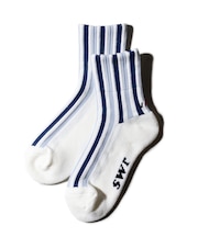 ハイカットストライプソックス＜裏パイル＞＜ウィメンズ＞