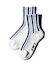 ハイカットストライプソックス＜裏パイル＞＜ウィメンズ＞