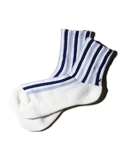ハイカットストライプソックス<裏パイル>