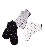 ３Ｐアンクルソックス＜VANロゴ＞