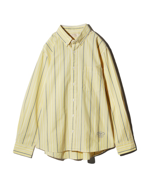 ショートBDシャツ＜ブロードストライプ＞