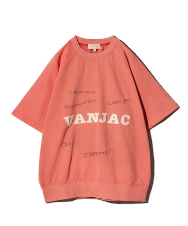 半袖トレーナー＜刺繍＞＜ミニ裏毛＞