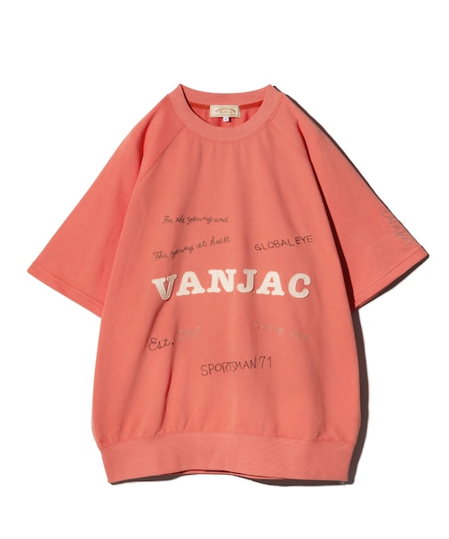 半袖トレーナー＜刺繍＞＜ミニ裏毛＞