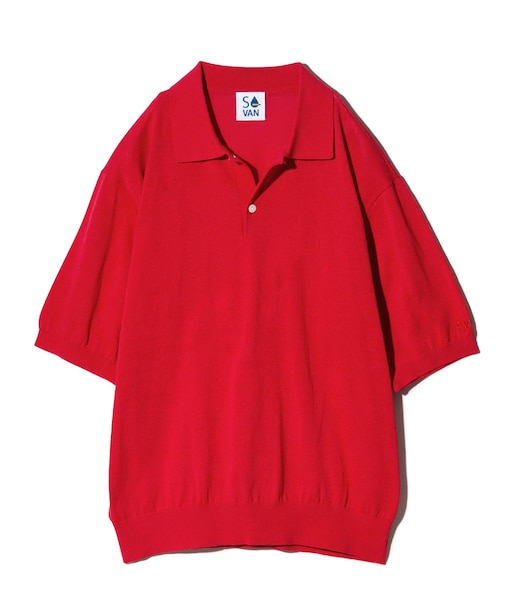 ニットポロ ＜VAN×Shower CLUB＞ ＜ウィメンズ＞