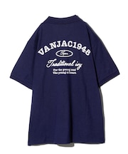 ドライ鹿の子ポロシャツ＜バックプリント＞