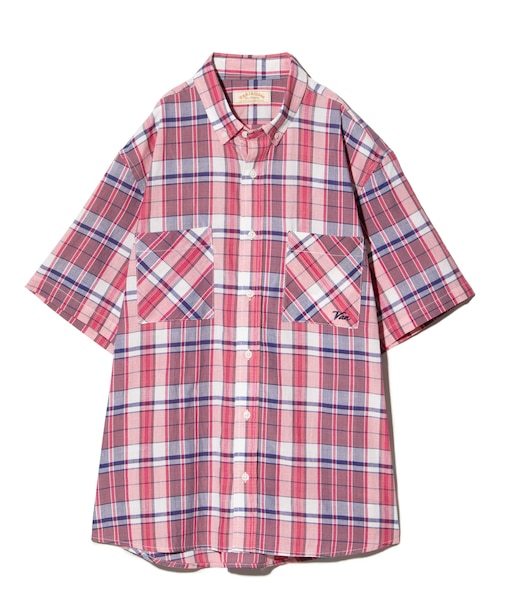 ダブルポケットBDシャツ＜マドラスチェック＞