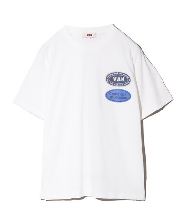 プリントTシャツ＜フロッキーワッペン＞