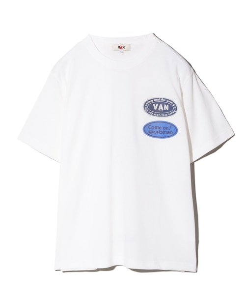 プリントTシャツ＜フロッキーワッペン＞