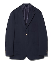 裏毛カットソーブレザー<スパンポリエステル>