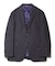 ストレッチジャケット＜RE:NEWOOL+カシミヤブレンド＞＜セットアップ＞
