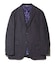 ストレッチジャケット＜RE:NEWOOL+カシミヤブレンド＞＜セットアップ＞