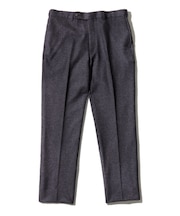 ストレッチパンツ<RE:NEWOOL+カシミヤブレンド><ウエストイージー><セットアップ>