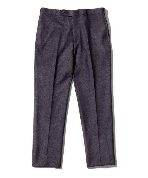 ストレッチパンツ<RE:NEWOOL+カシミヤブレンド><ウエストイージー><セットアップ>