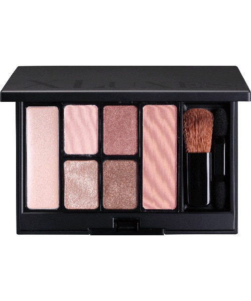 XLUXES デザイニング メイクパレット 02ピンク ナチュラルな仕上がりも、アクセントのある仕上がりも自由自在に仕上げ