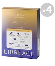 4箱セット LIBREAGE リブラージュ オールインワンフェイスマスク ヒト幹細胞培養液 エイジングケア EGF ヒアルロン酸