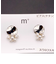 ビジューパールピアス