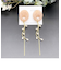 マーブルストーン×ウェーブピアス