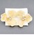 パール×ビジューフラワーピアス