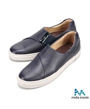 履くだけで『疲労回復』 madrasリカバリーシューズ　metaインソール 搭載 柔靭で軽快なスリッポンスニーカー　M506MT