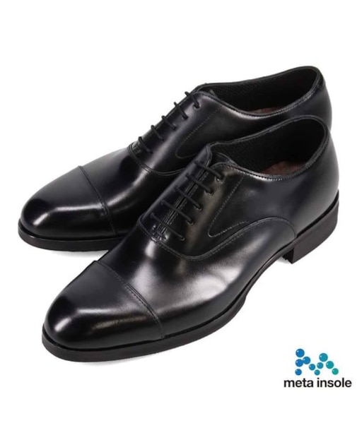 履くだけで『疲労回復』 madrasリカバリーシューズ　metaインソール 搭載 内羽根ストレートチップビジネスシューズ  M521MT