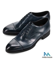 履くだけで『疲労回復』 madrasリカバリーシューズ　metaインソール 搭載 内羽根ストレートチップビジネスシューズ  M521MT