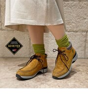 【GORE-TEX】 マドラスウォーク madras Walk ゴアテックス モカタイプのレザーショートブーツ MWL1012