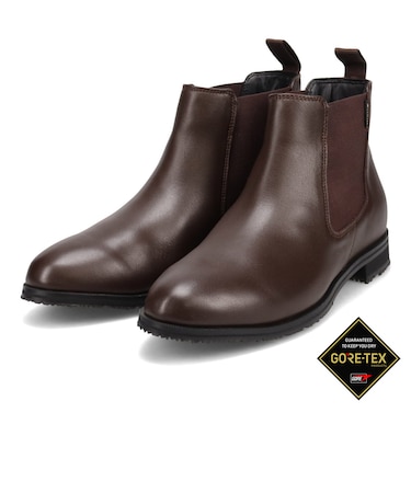 【防滑ソールタイプ】GORE-TEX 晴雨兼用・グリップ性ソール使用  マドラスウォーク madras Walk ゴアテックス 上質レザーのサイドゴアブーツ MWL1106H