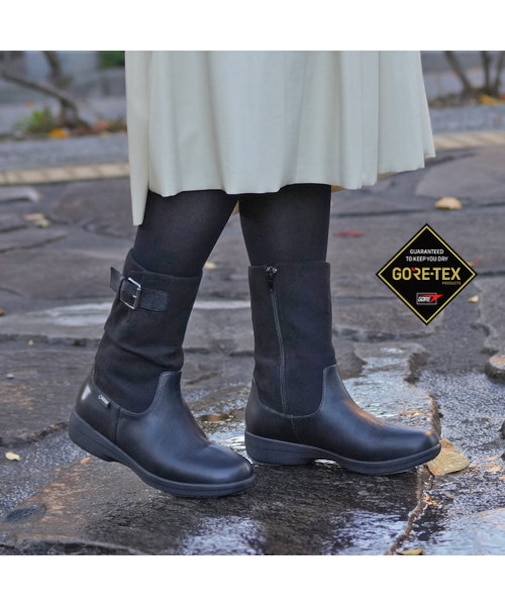 【GORE-TEX】 マドラスウォーク madras Walk  防滑ソールで寒冷地でも安心！ミドル丈でより暖かく　軽くて履きやすい ミドルブーツ MWL2207