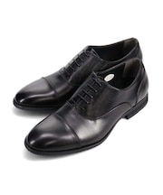 【大きいサイズ】HIROKO KOSHINO HOMME メンズ エレガント 内羽根ストレートチップドレスシューズ HRK5005