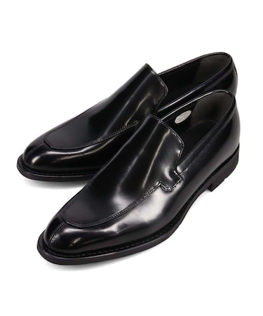 【大きいサイズ】HIROKO KOSHINO HOMME  メンズ エレガント ユーチップスリッポンドレスシューズ　HRK8003