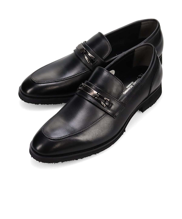 HIROKO KOSHINO HOMME  メンズ エレガント ビット付きローファー　SPHR5007