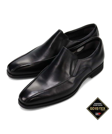 【大きいサイズ】【GORE-TEX】スワールモカスリッポンビジネスシューズ　SPMWK7802