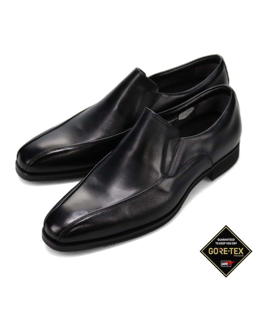 【大きいサイズ】【GORE-TEX】スワールモカスリッポンビジネスシューズ　SPMWK7802