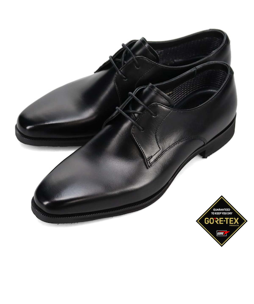 【大きいサイズ】【GORE-TEX】モデロ MODELLO 外羽根プレーントゥドレスシューズ DMK2802G