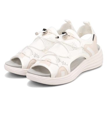 エル スポーツ ELLESPORT メッシュデザインニットサンダル　ESP12598