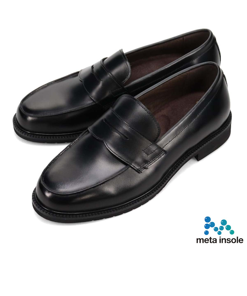 【大きいサイズ】履くだけで『疲労回復』 madrasリカバリーシューズ　metaインソール 搭載 コインローファー　MK883MT