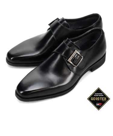 【GORE-TEX】モデロ MODELLO ゴアテック搭載  モンクストラップ・ビジネスシューズ　DM2803G