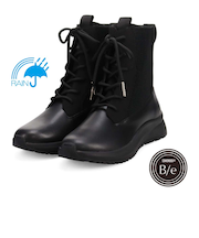 【撥水仕様】モデロ MODELLO 5.0cmヒール カジュアルレースアップショートブーツ  DML8818