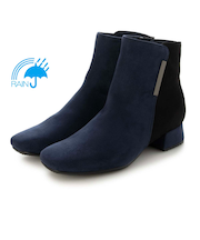 【撥水加工】テーン tehen  きらりと光る金具がアクセントのキレイめショートブーツ　TN6704