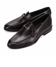 LANVIN COLLECTION　ビット金具付きスリッポンドレスシューズ　LV1013