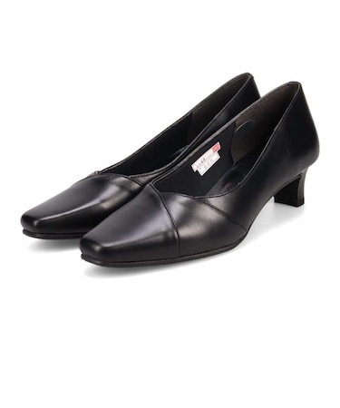 HIROKO KOSHINO 【通勤×歩きやすい】レディース パンプス 5.5cmヒール Vカットライン 本革 きれいめ　HKL5149