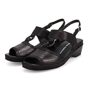 HIROKO KOSHINO バックストラップウェッジサンダル HKL7528