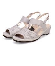 HIROKO KOSHINO バックストラップウェッジサンダル HKL7528