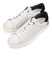LANVIN en Bleu パンチングMIX メッシュコートスニーカー 86473